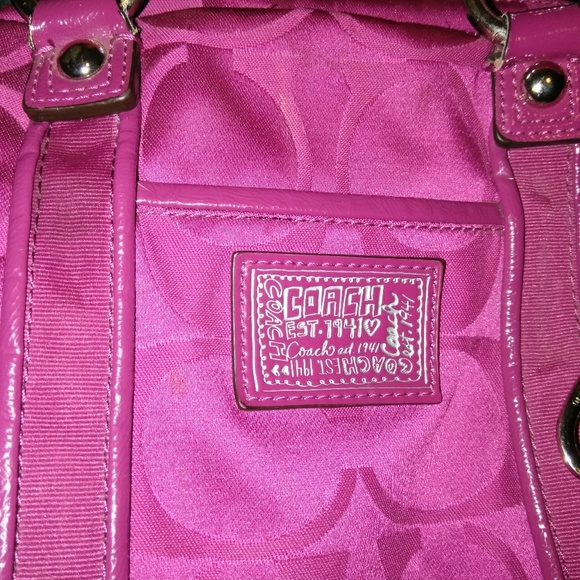 Authentic Coach Purse/Tote - Picture 3 of 4